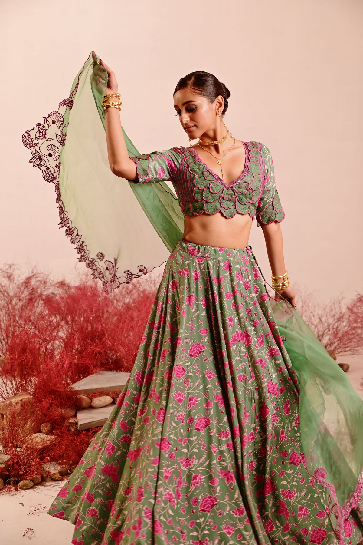 Liuora Lehenga Set