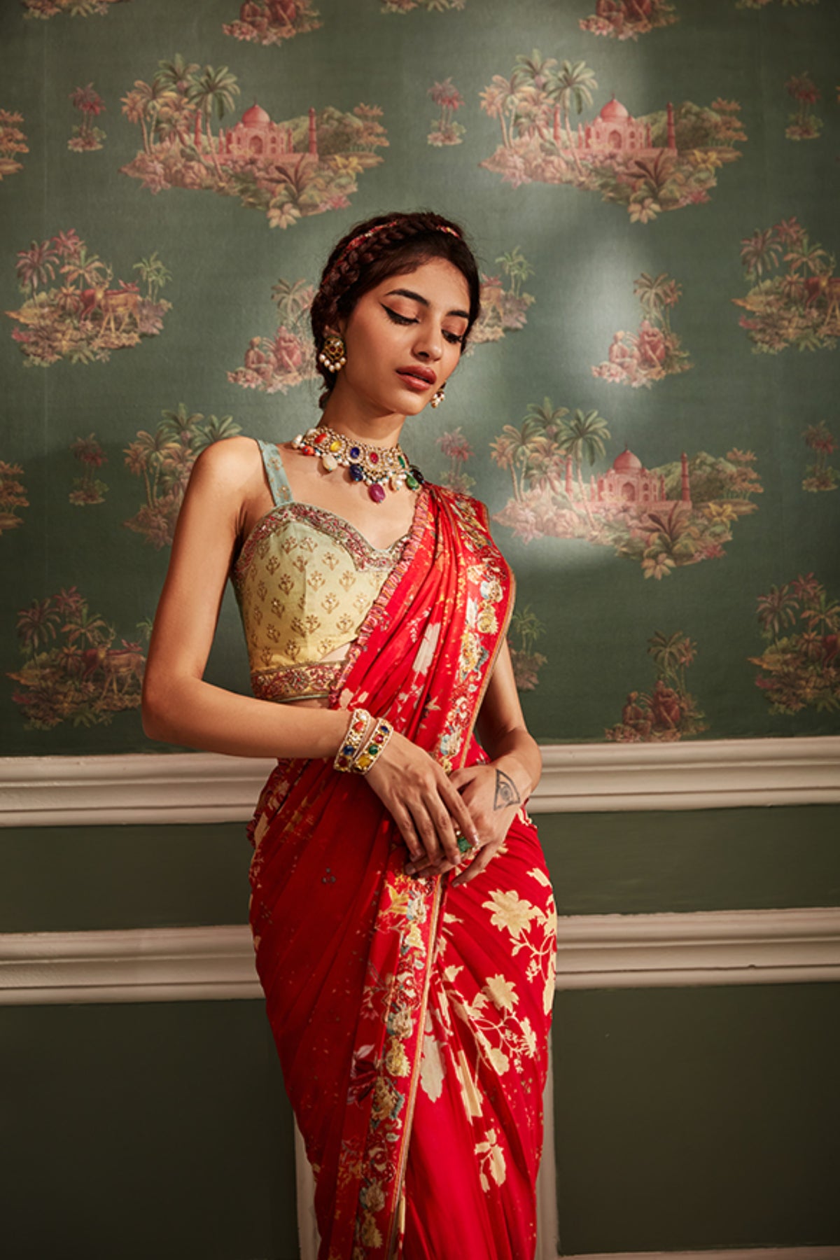 Rehmat Pre-draped Saree