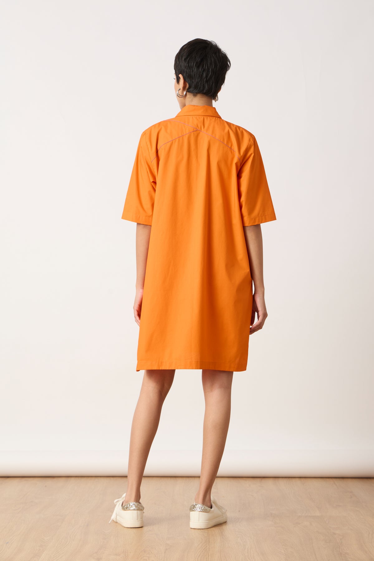 Dawson Mandarin Orange Dress