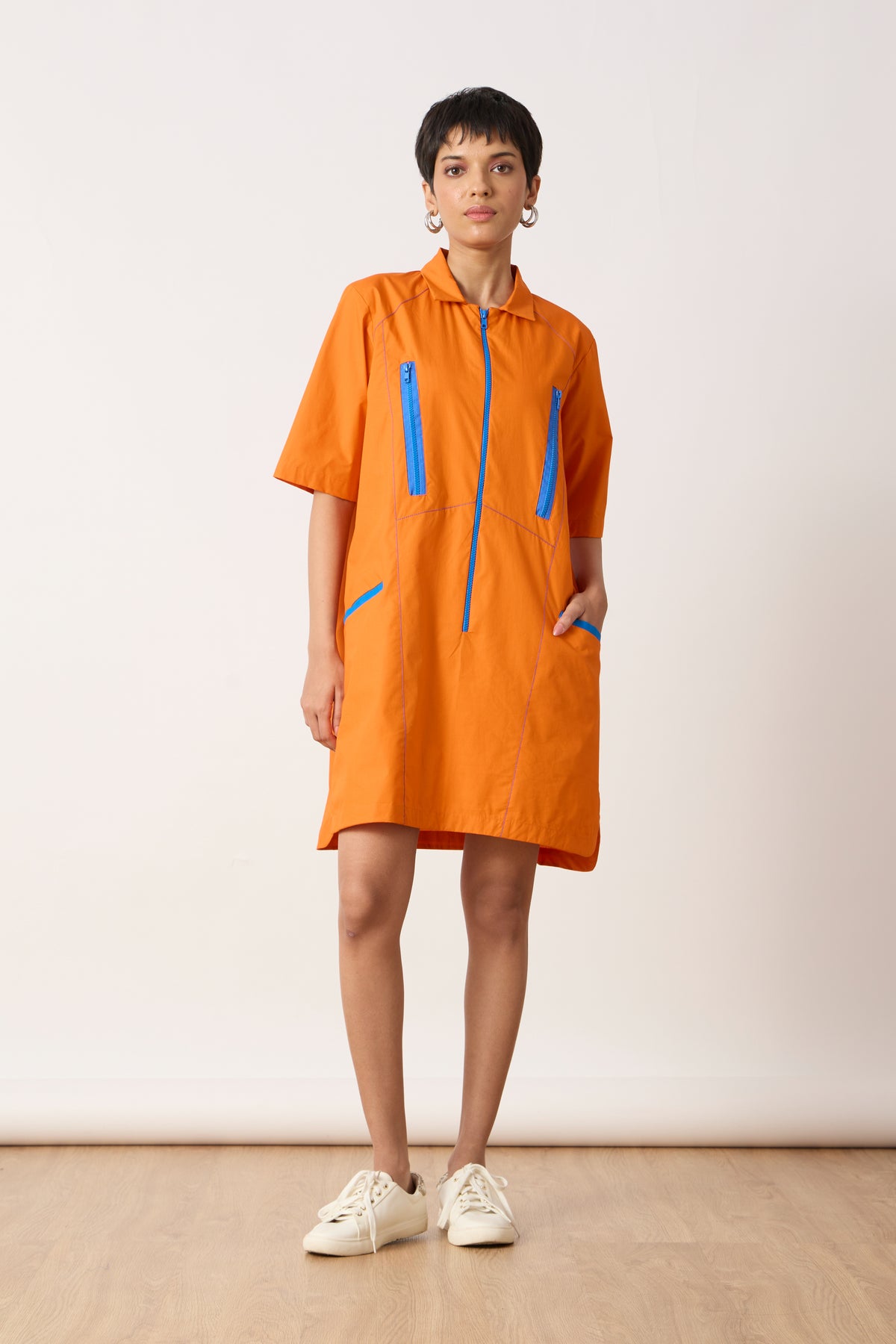 Dawson Mandarin Orange Dress