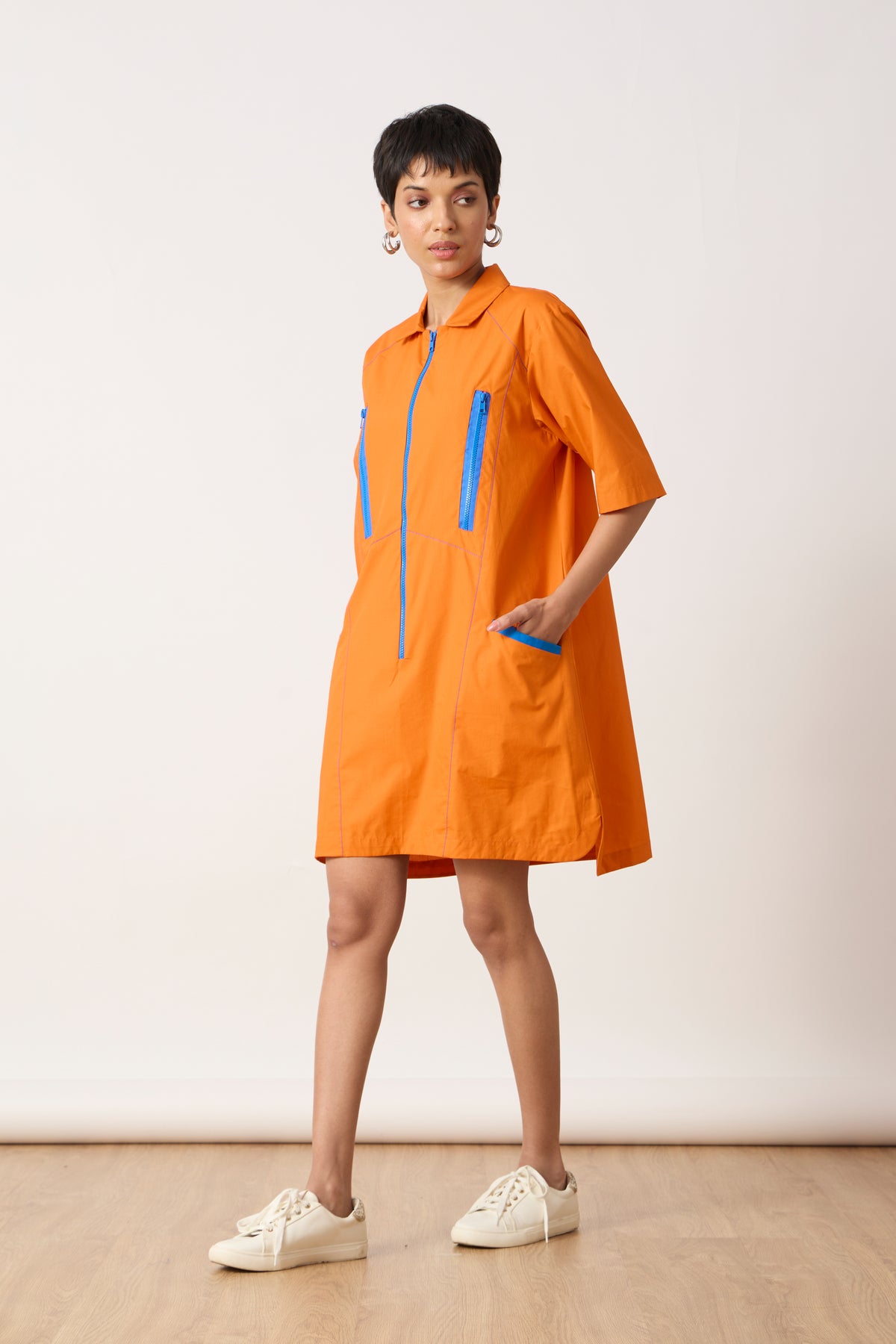 Dawson Mandarin Orange Dress