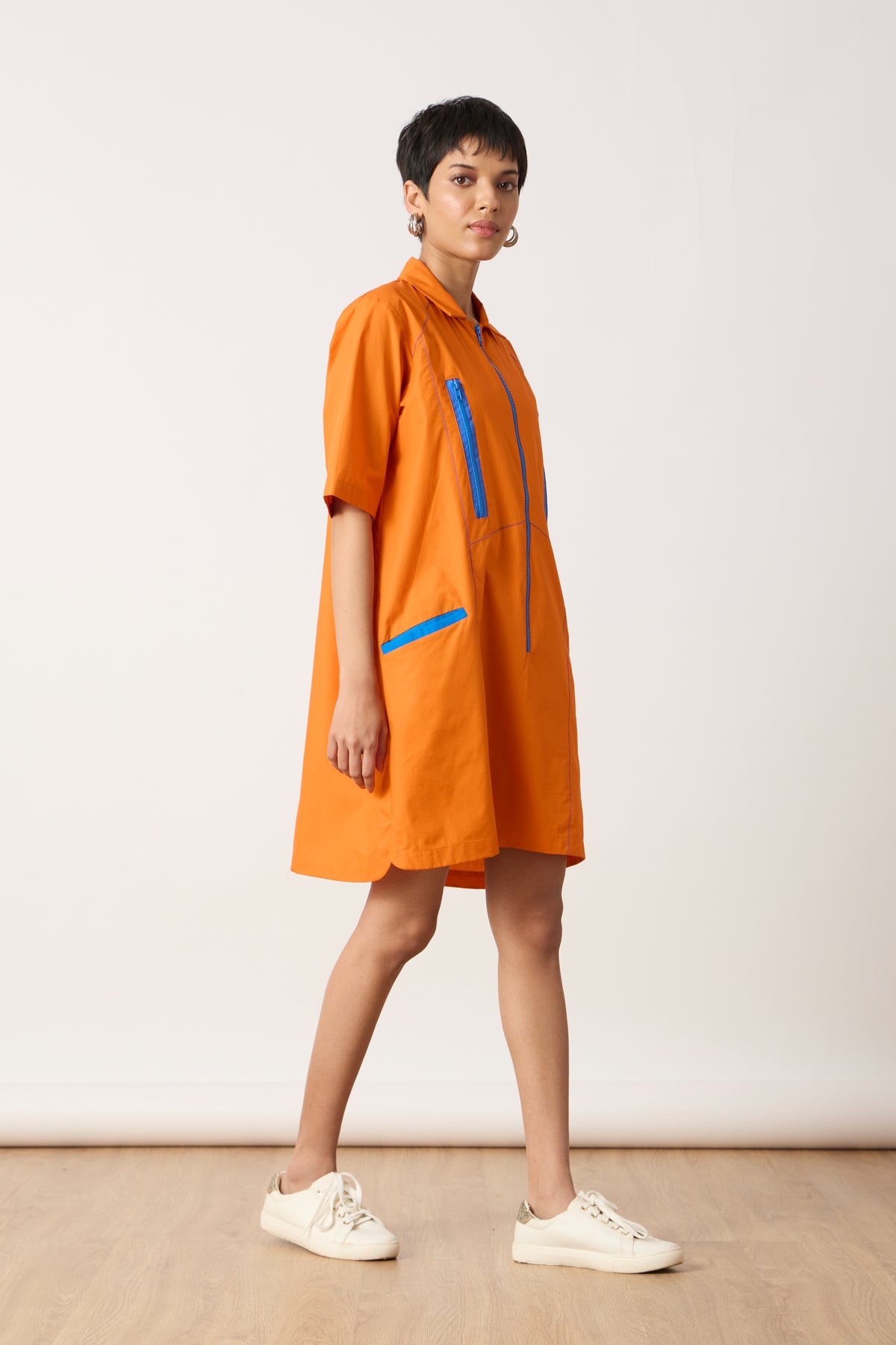 Dawson Mandarin Orange Dress