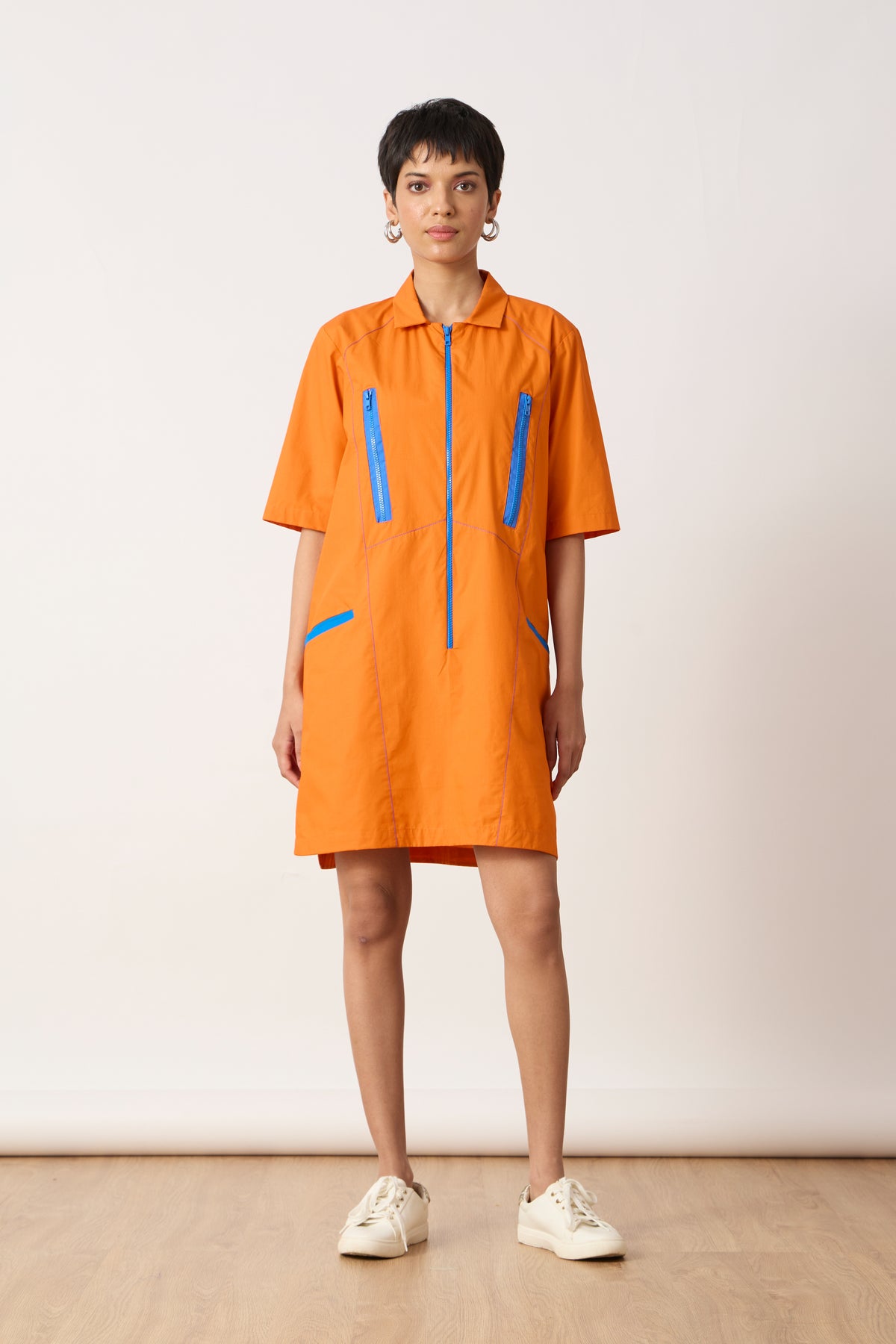 Dawson Mandarin Orange Dress