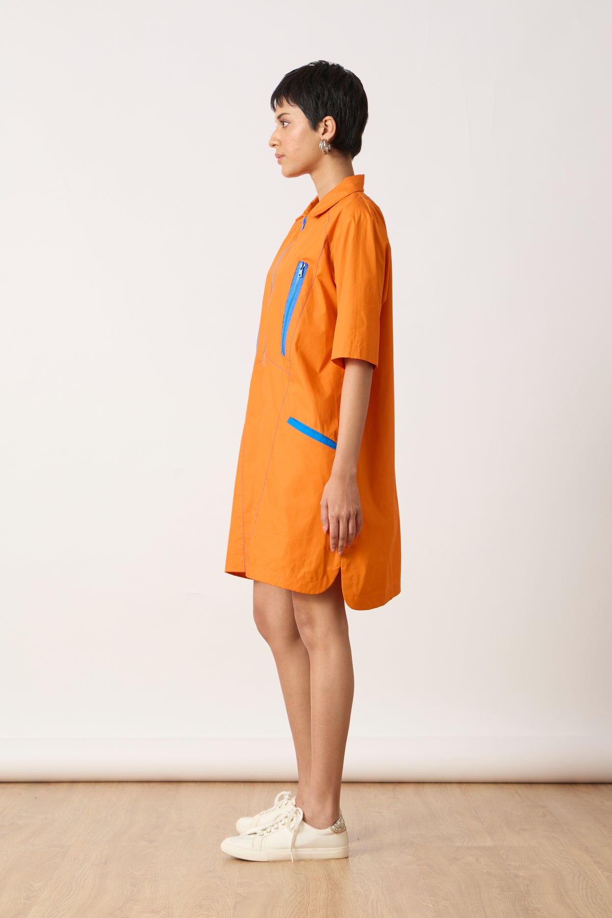 Dawson Mandarin Orange Dress