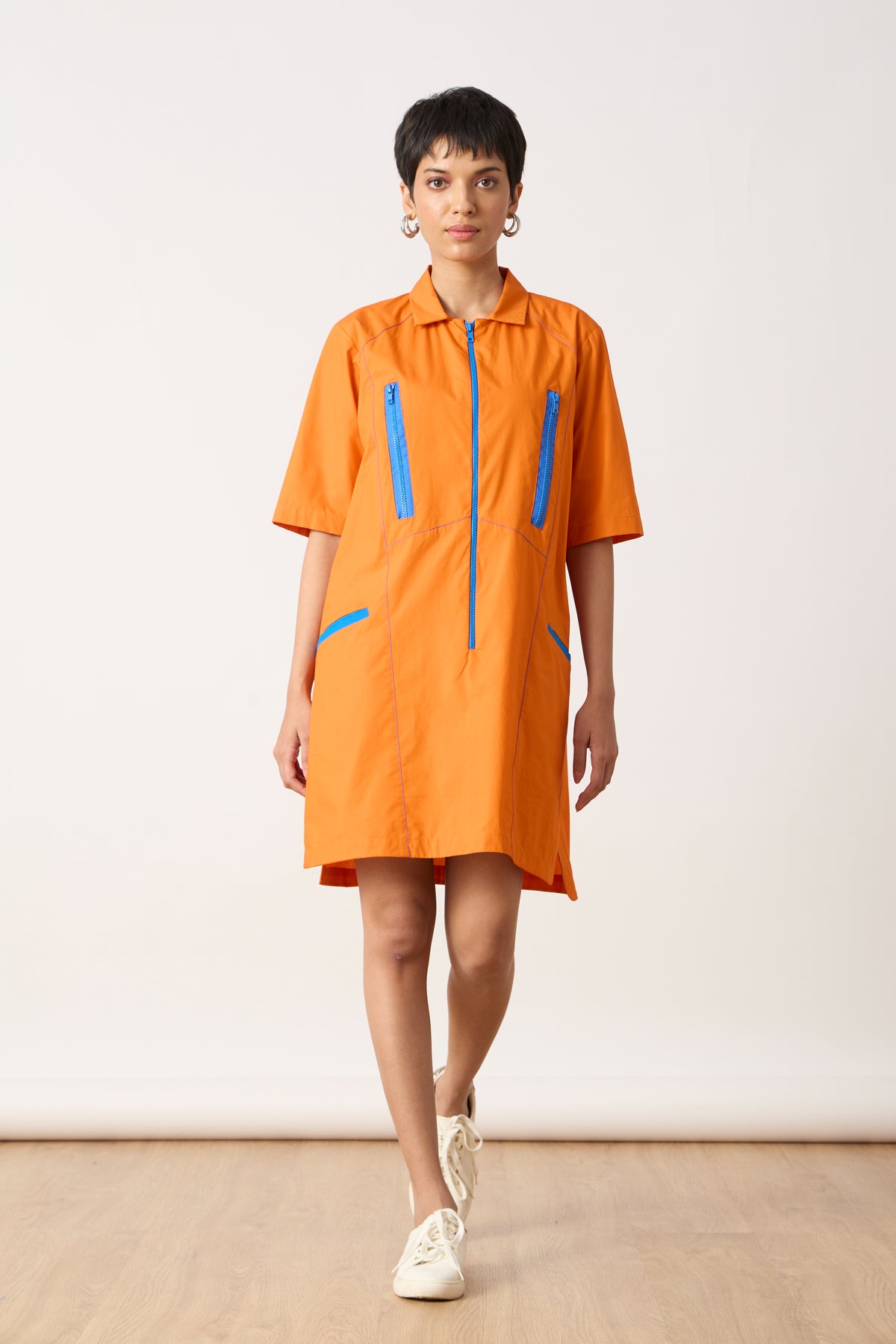 Dawson Mandarin Orange Dress