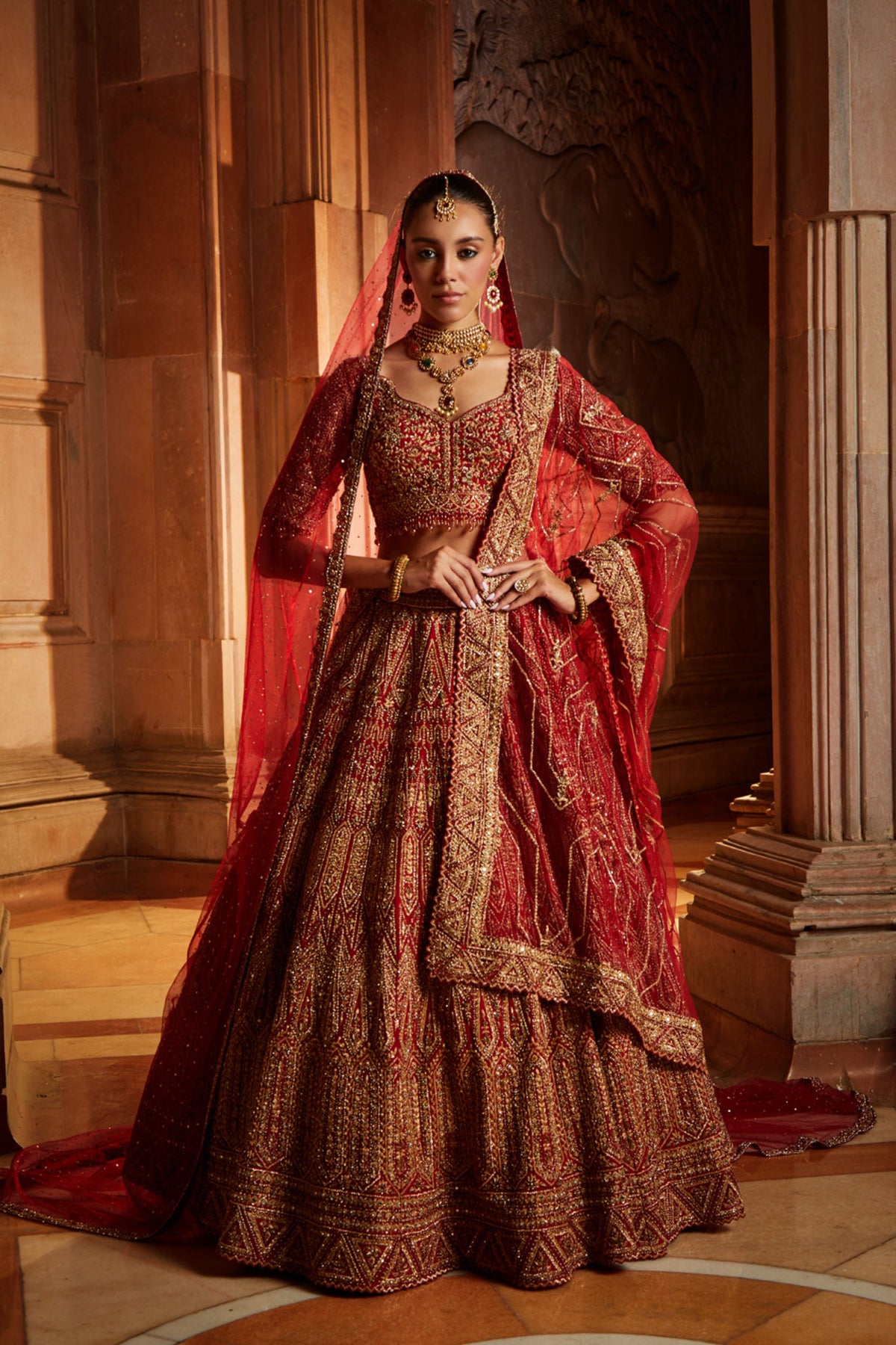 Nitika Gujral Bridal Lehenga Choli Set Elahe