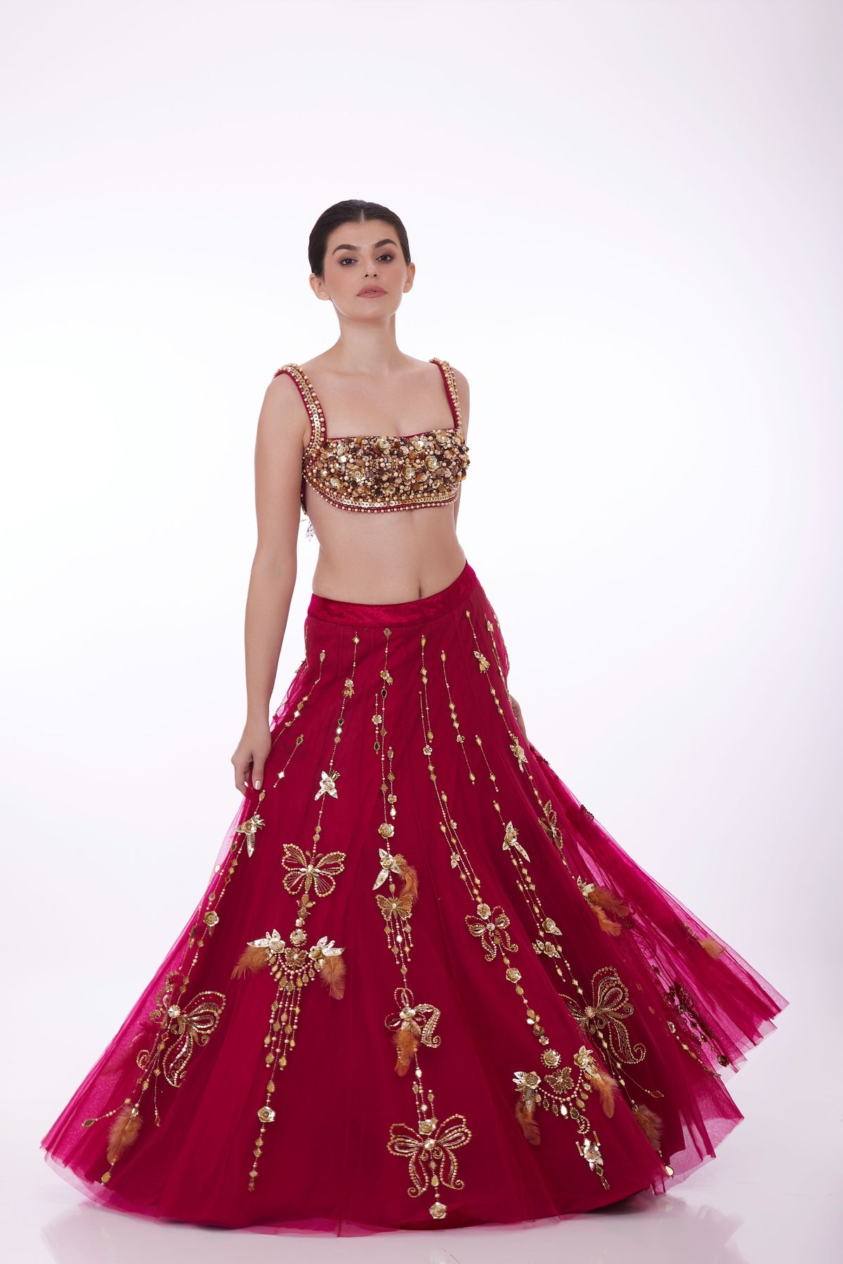 Ruby Lehenga