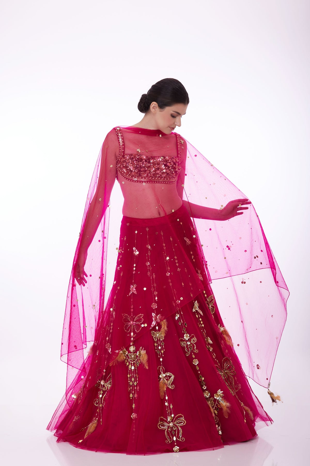 Ruby Lehenga