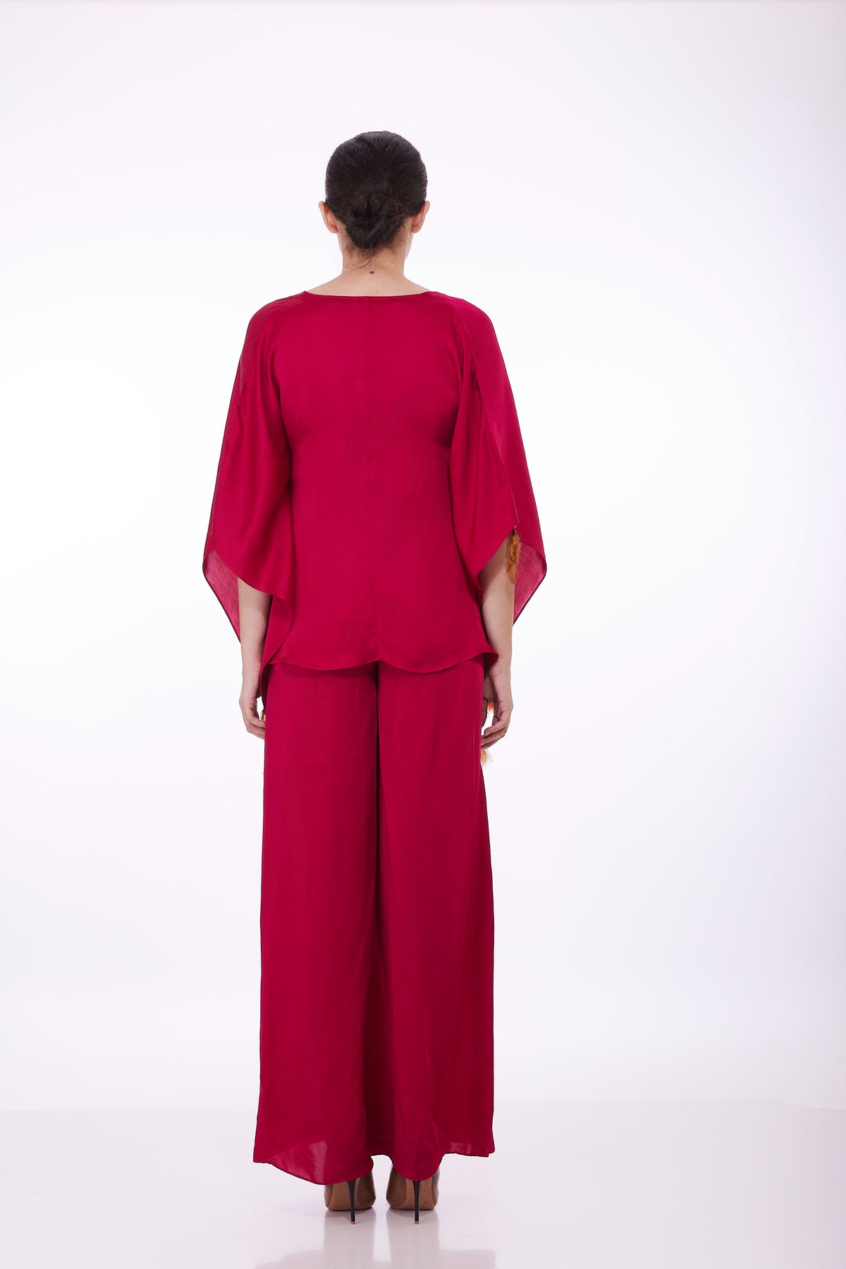 Jumpsuit With Pink Kaftan