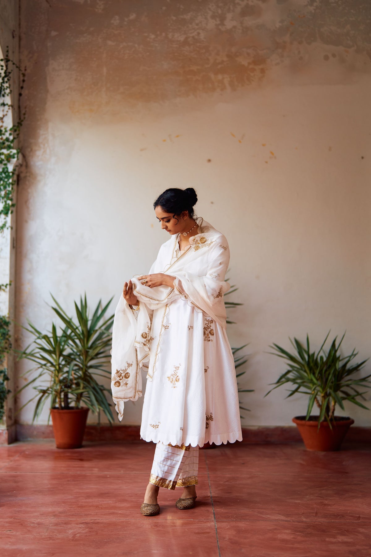 Usha Rani Kali Kurta Set