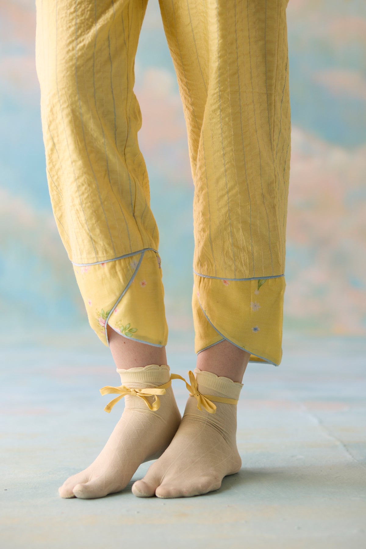 Citrine Tulip Pants