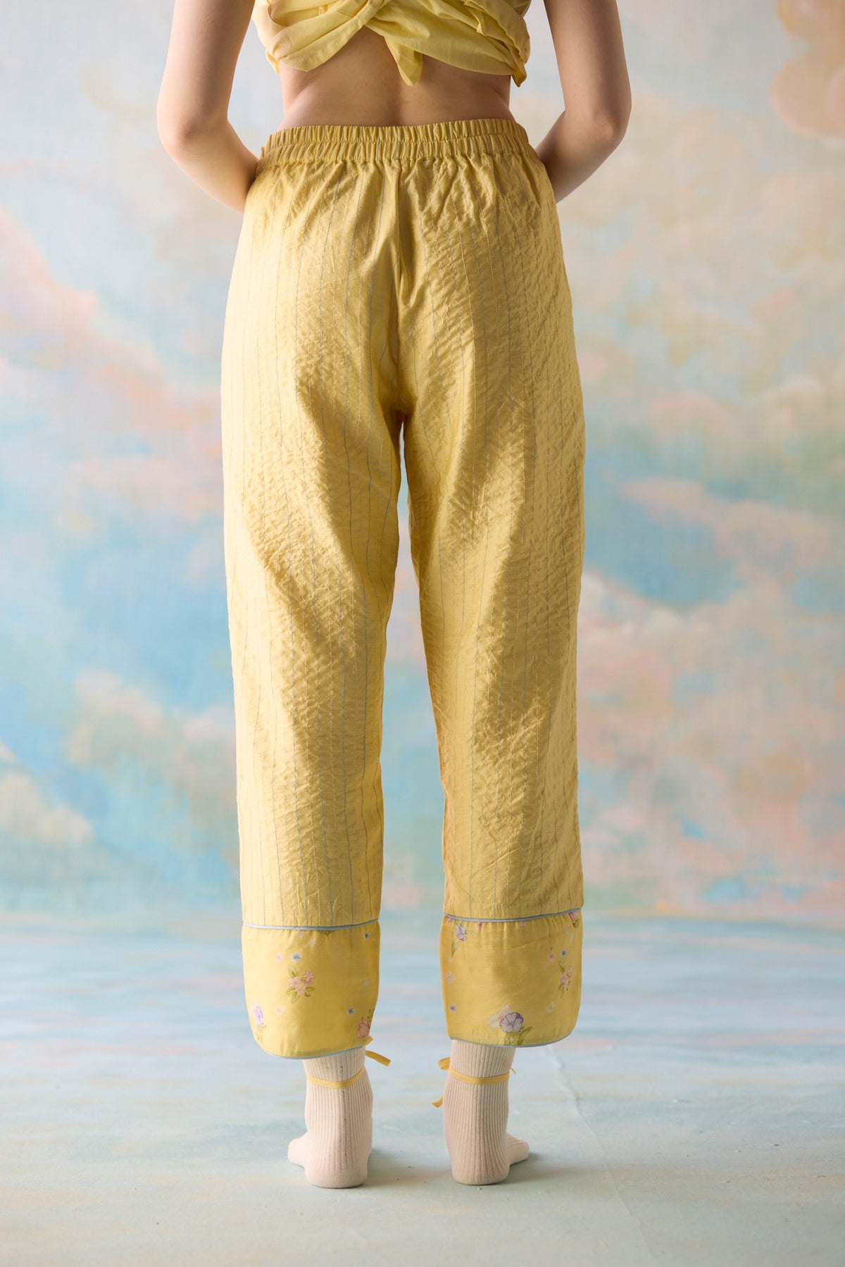 Citrine Tulip Pants