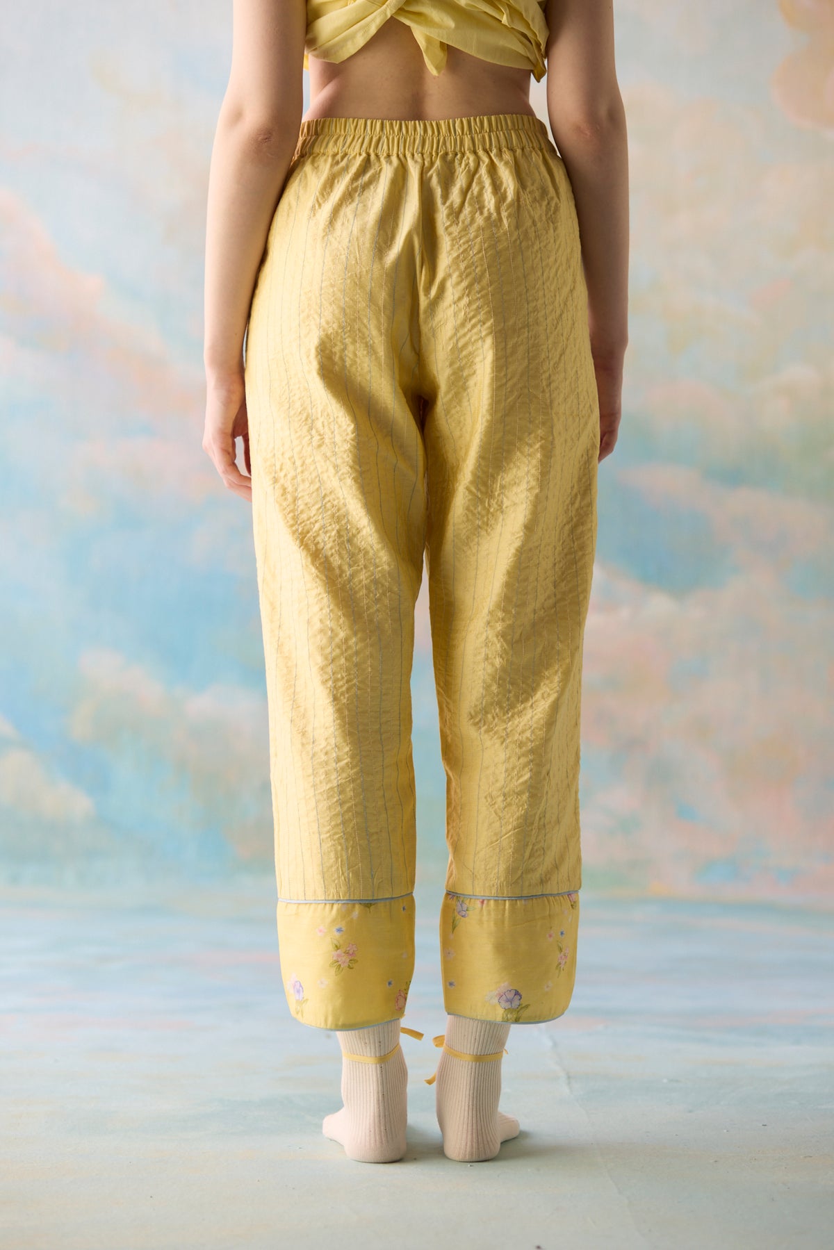 Citrine Tulip Pants