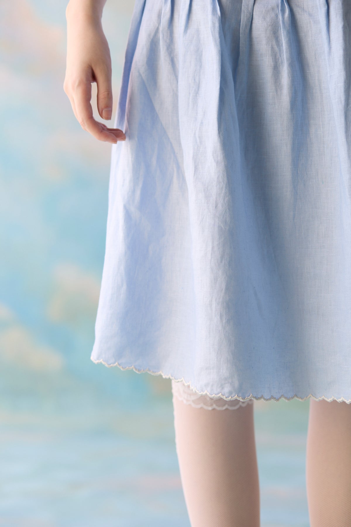 Celeste Smocked Skirt