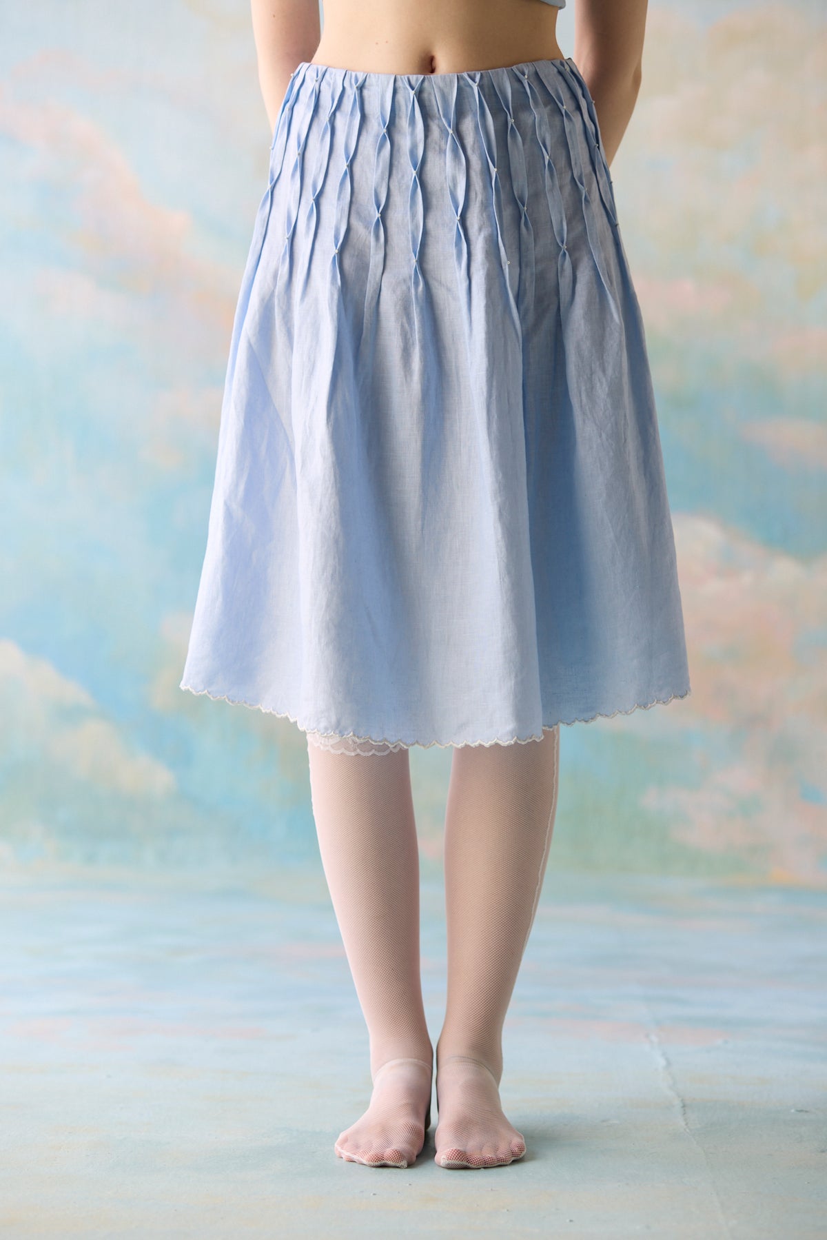 Celeste Smocked Skirt