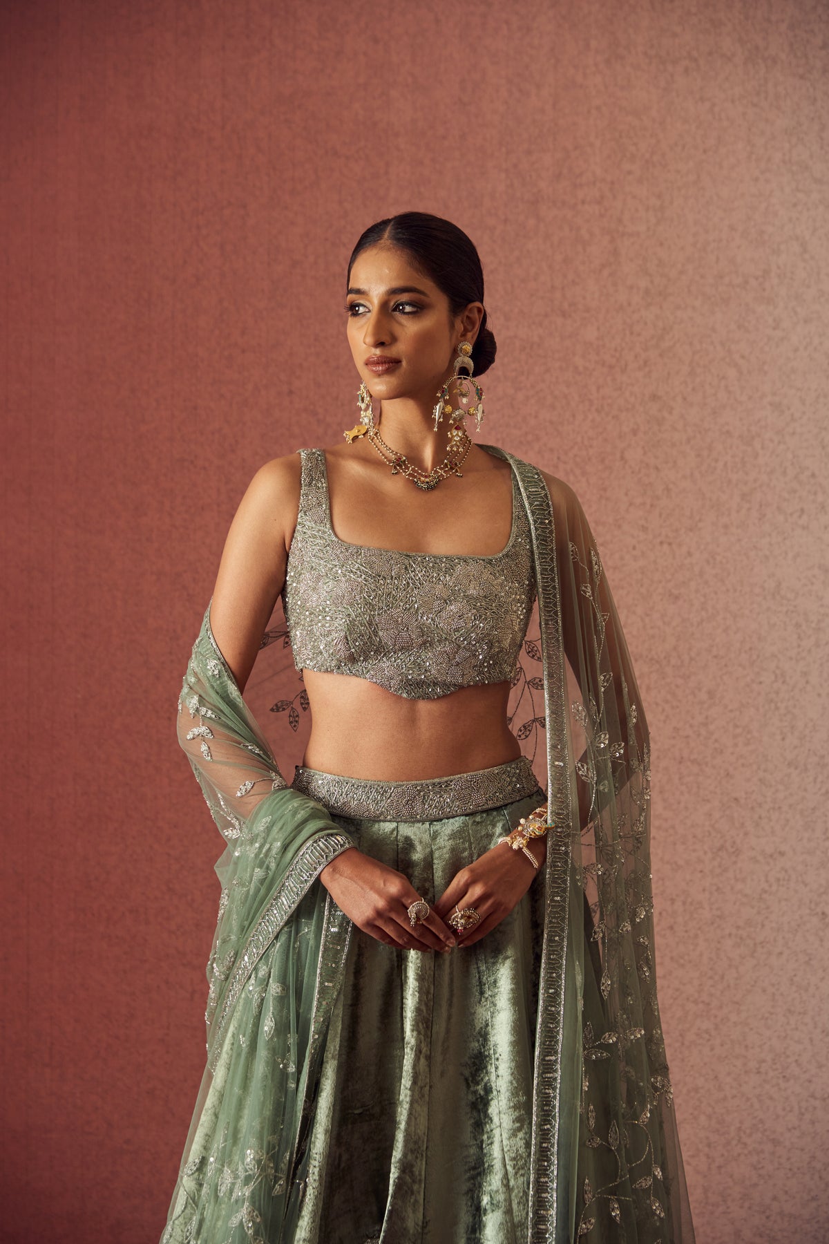 Vine of Blossoms Lehenga set