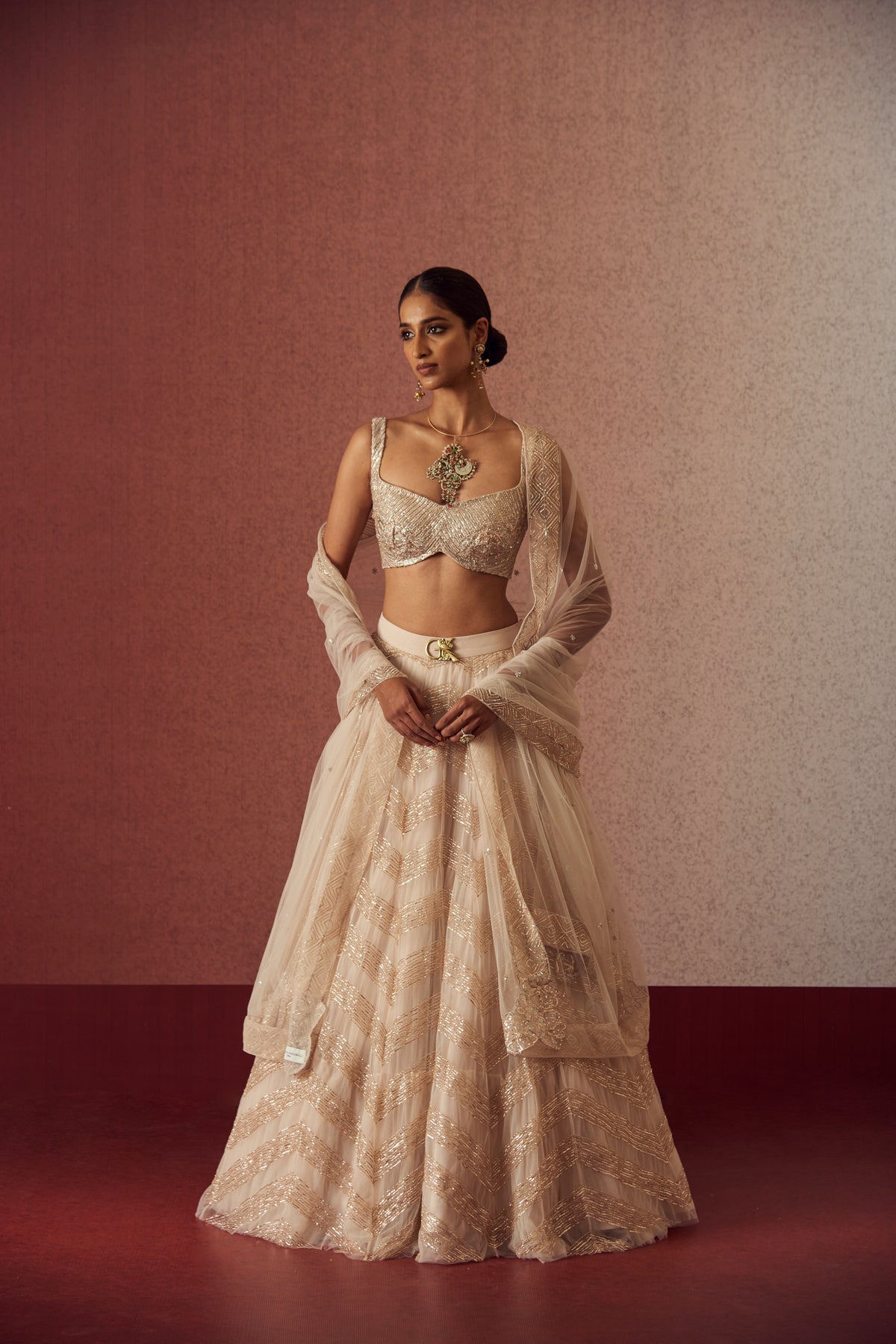 Moonlight Mirage Lehenga Set