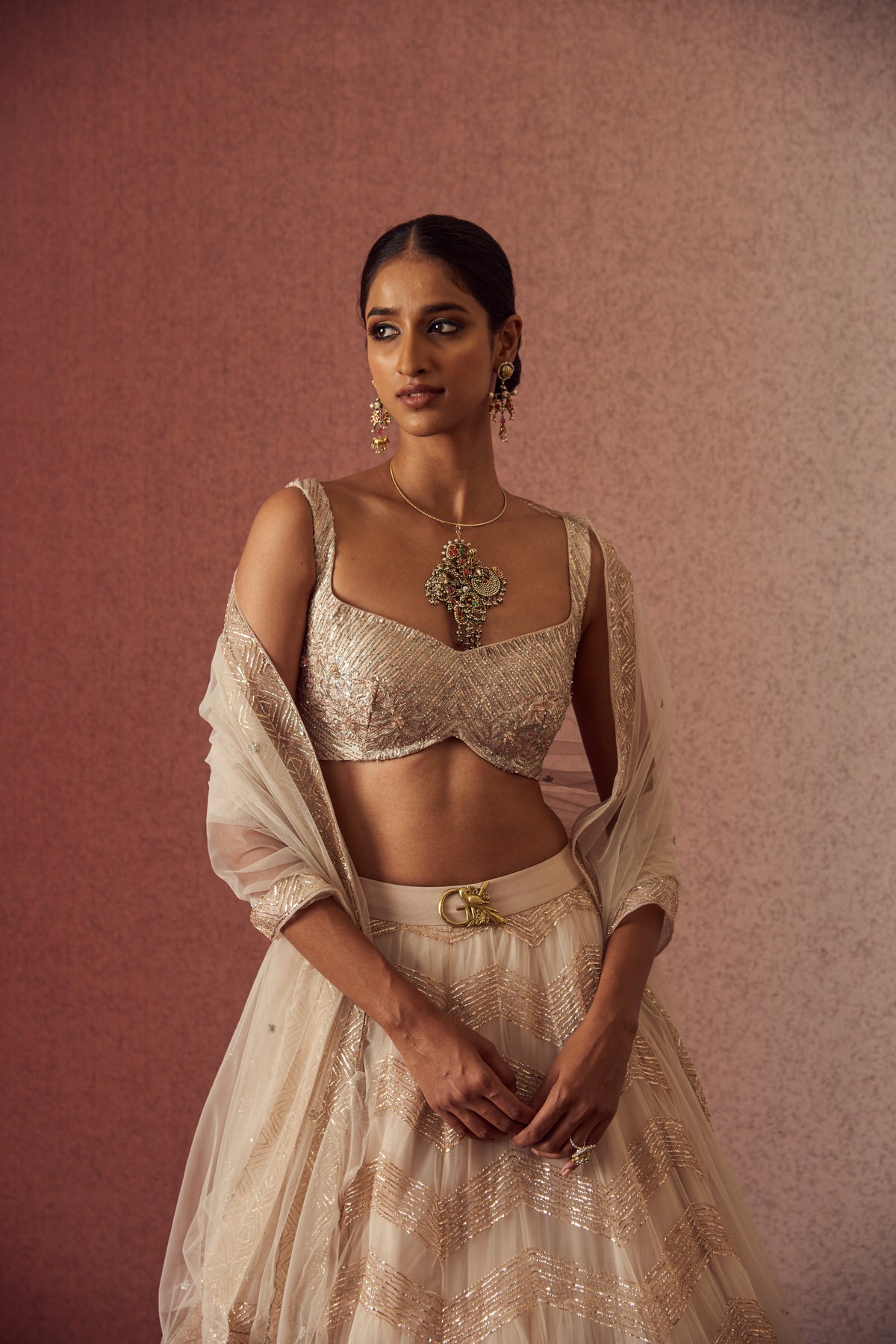 Moonlight Mirage Lehenga Set