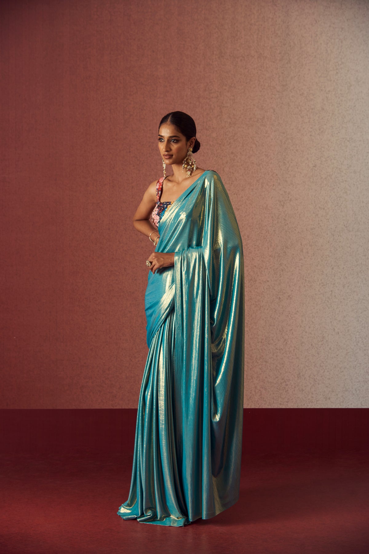 Meadow Mosaic Saree set