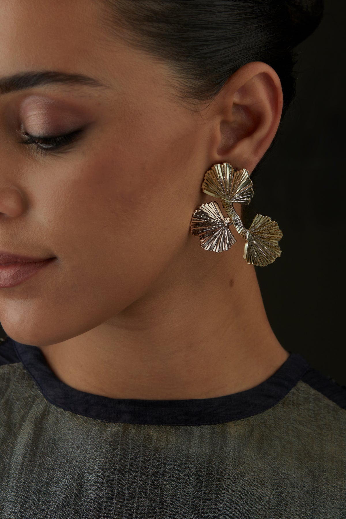 Ginkgo Threeway Earrings