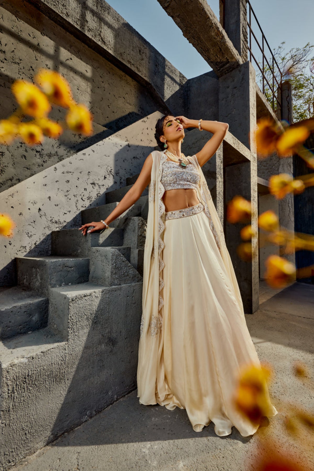 Afrana Lehenga Set