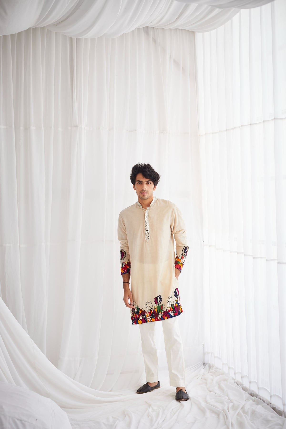 Art Deco Kurta Set