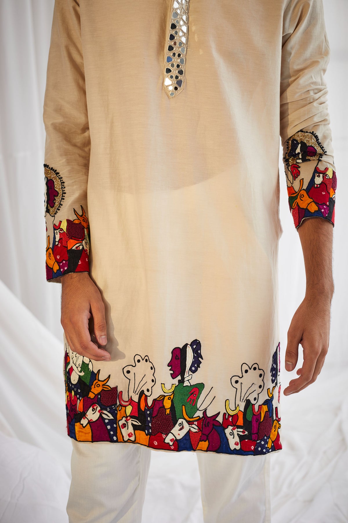 Art Deco Kurta Set