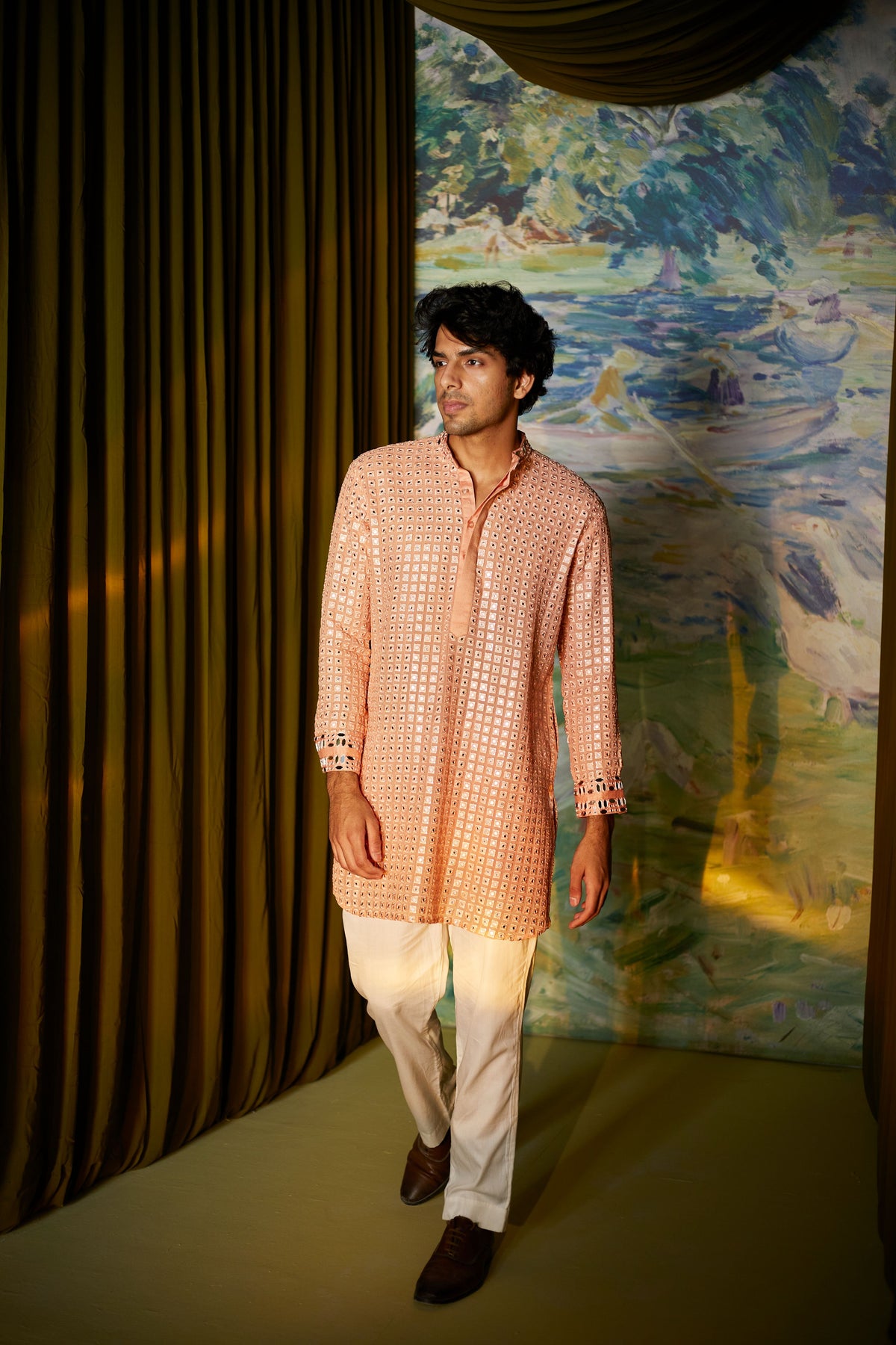 Mirrorwork Kurta Set