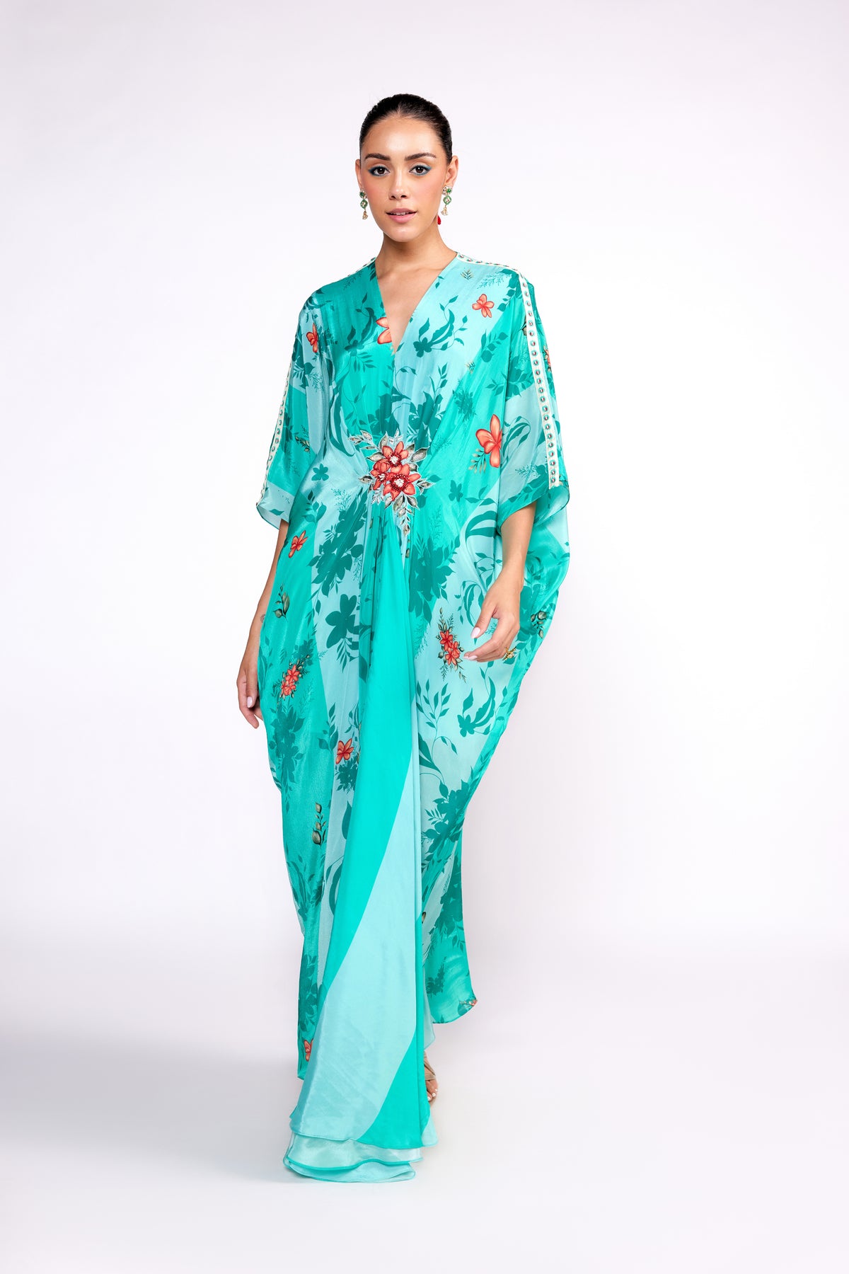 Aqua Green Kaftan