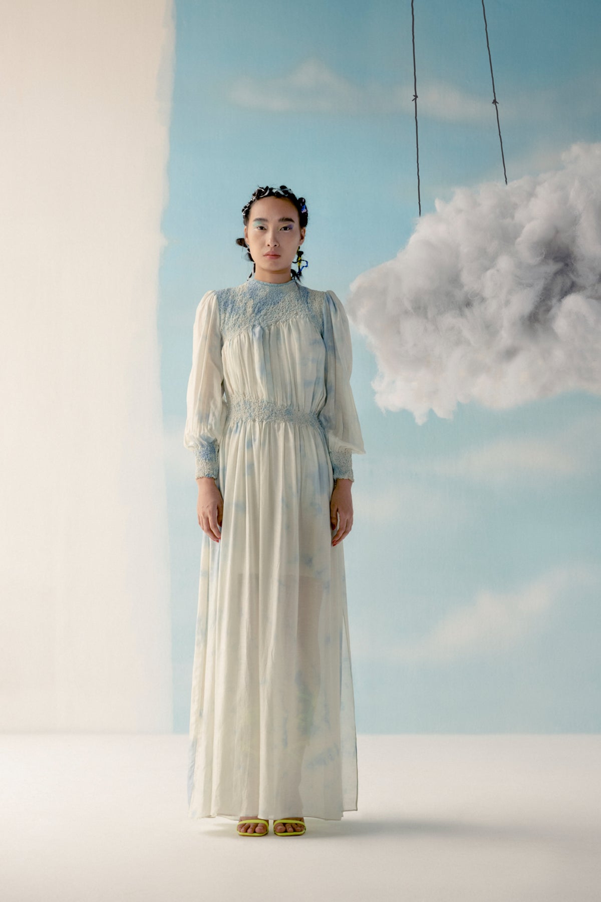 Cloudy sky dress