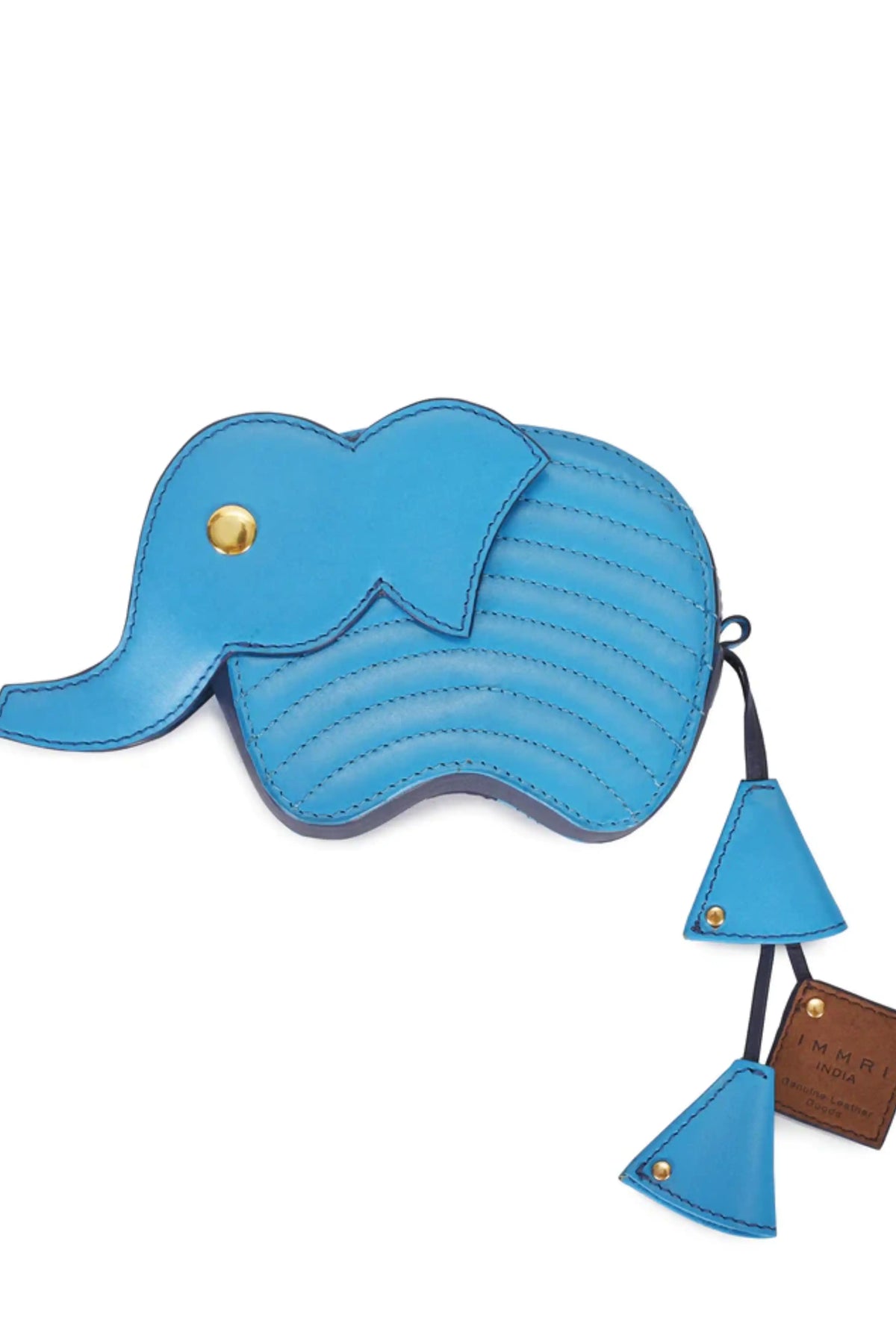 Blue Hathi Batua Bag