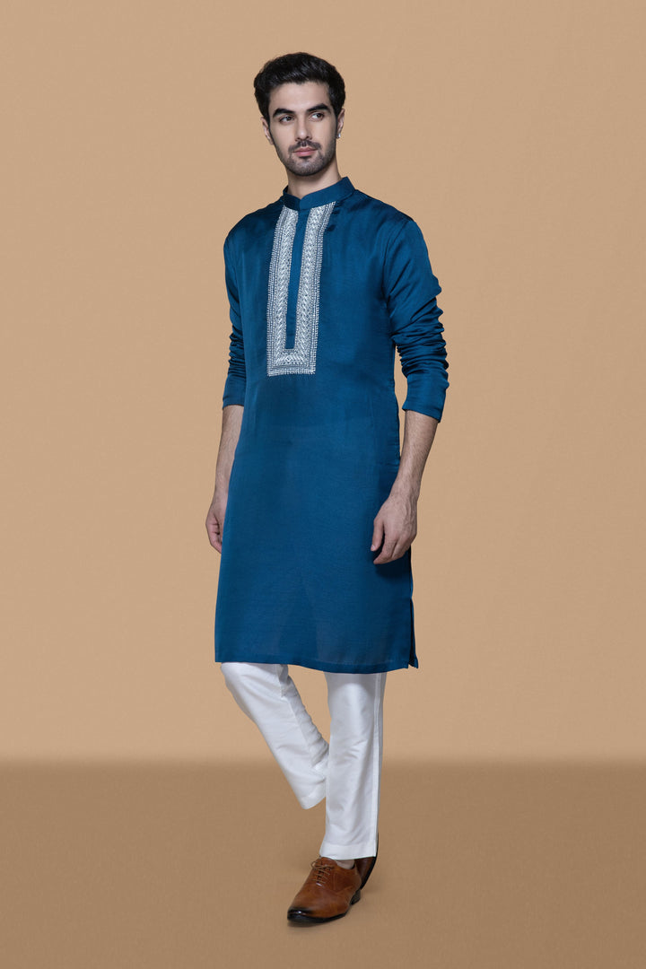 Classic Blue Kurta Set