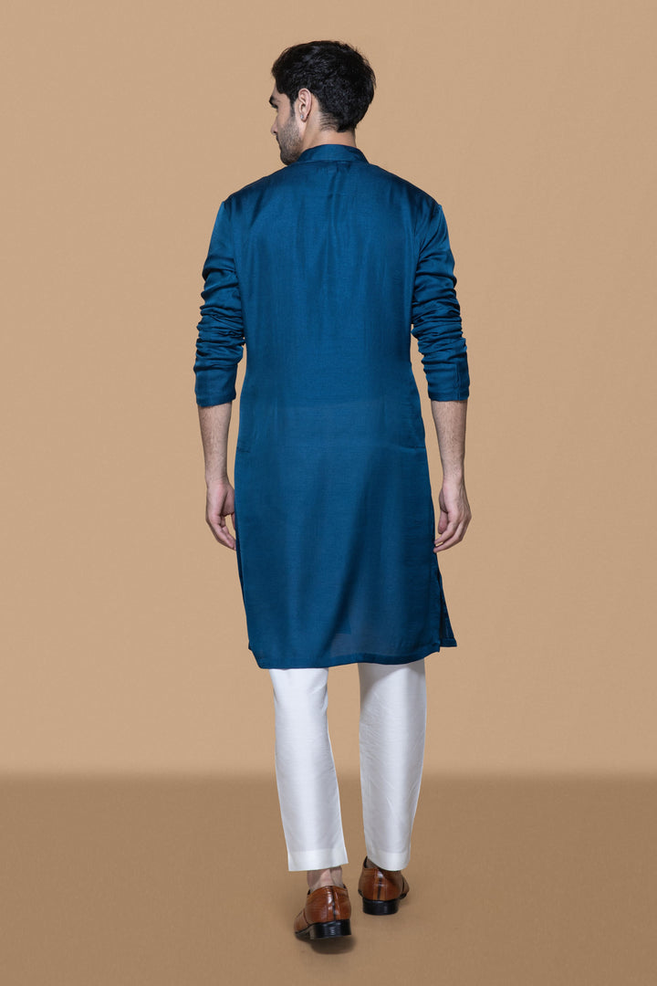 Classic Blue Kurta Set