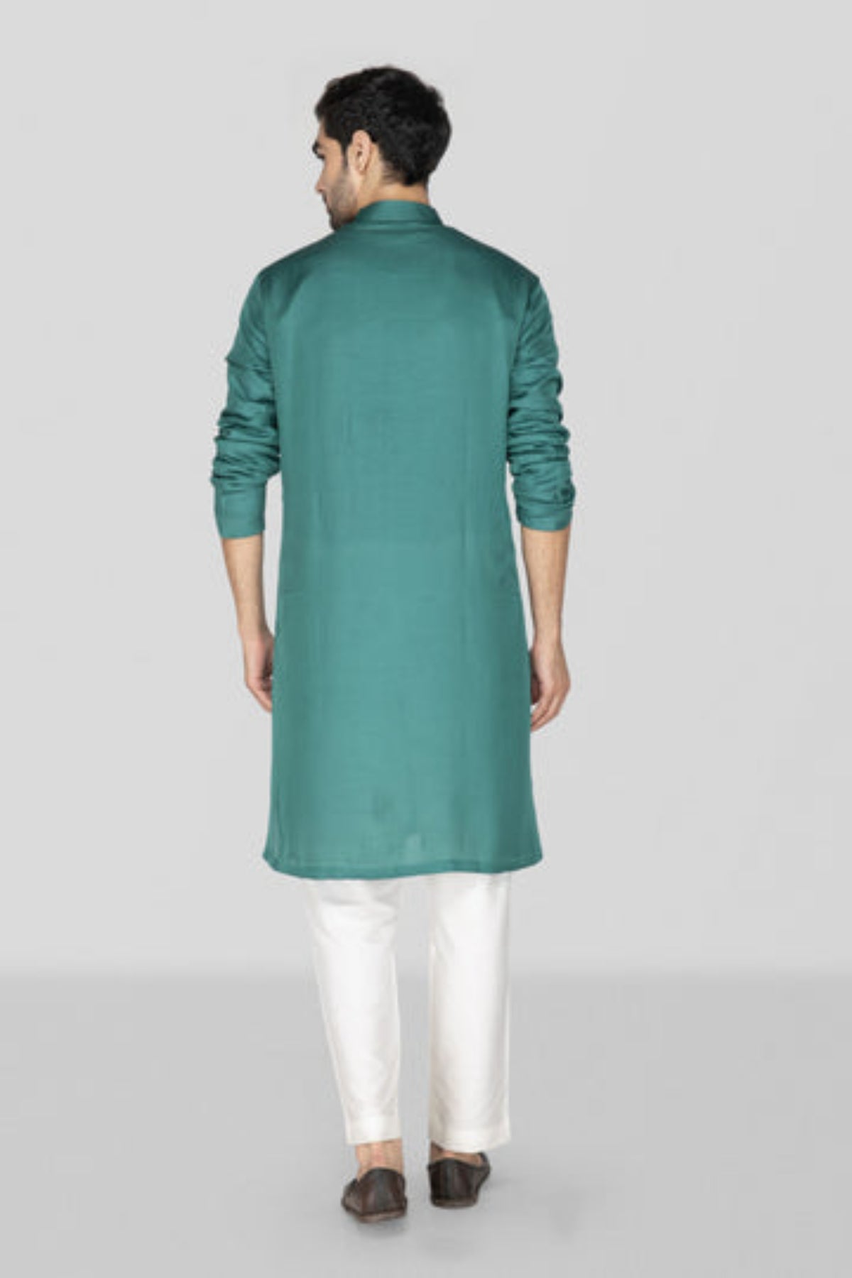 Teal Kurta Set