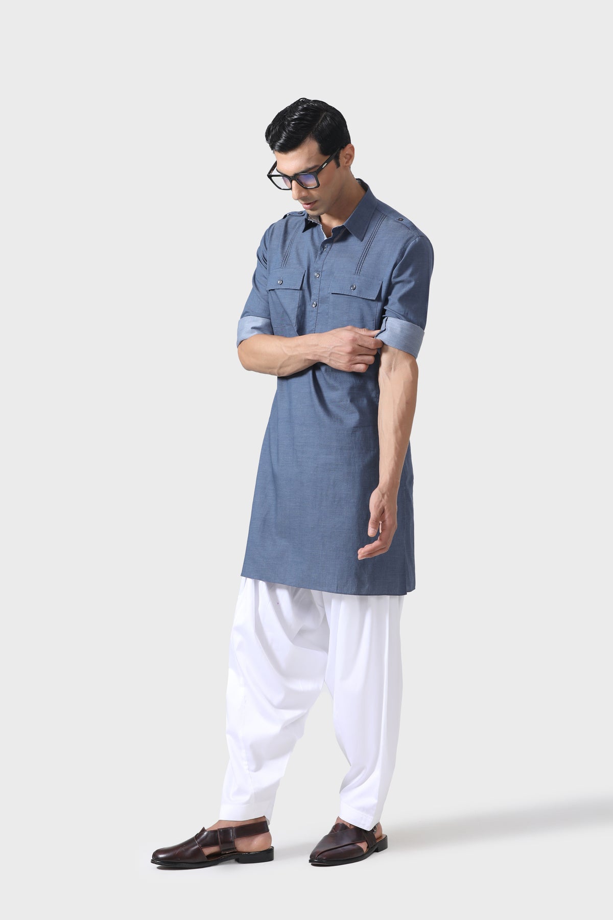 Regal Comfort Grey Kurta