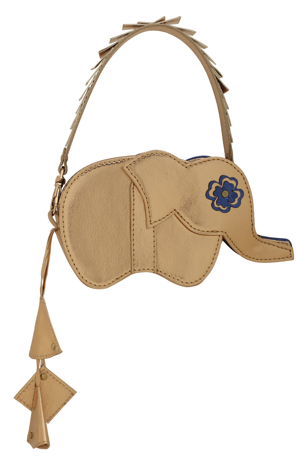 Rose Gold Hathi Batua Bag