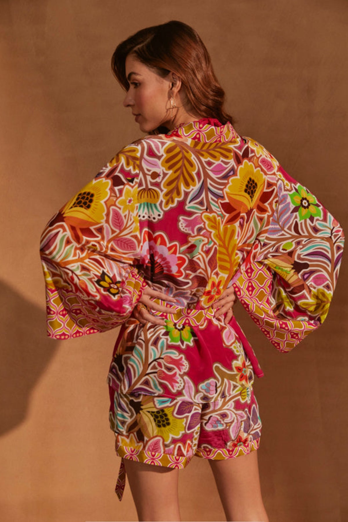 Thea Kimono in Multi Colour