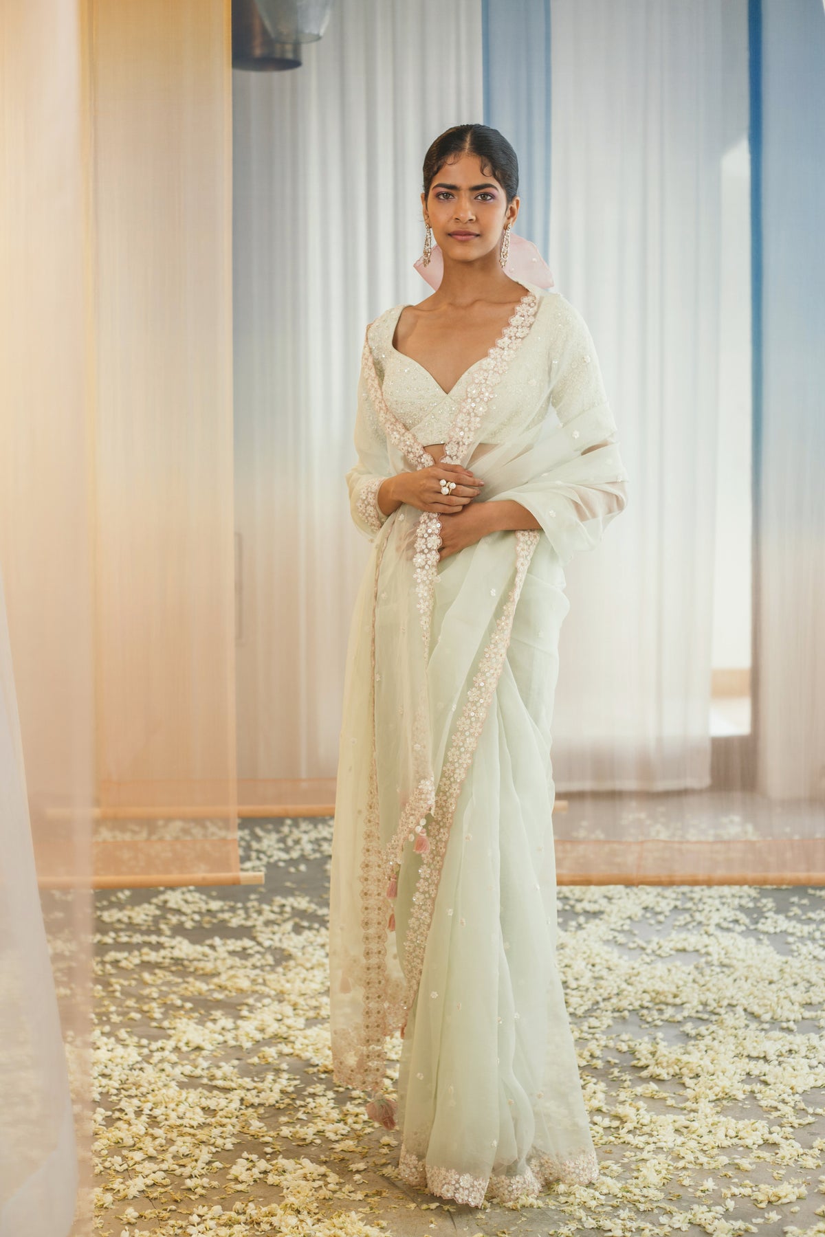 Meadow Mist Saree