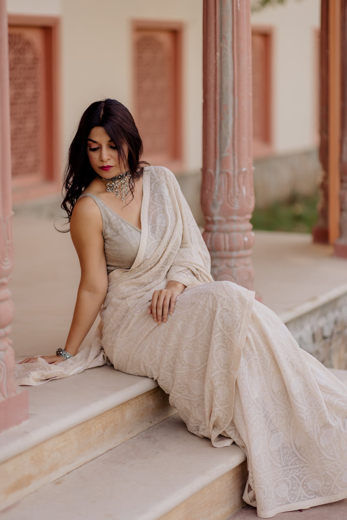 Mina Iktaar Saree