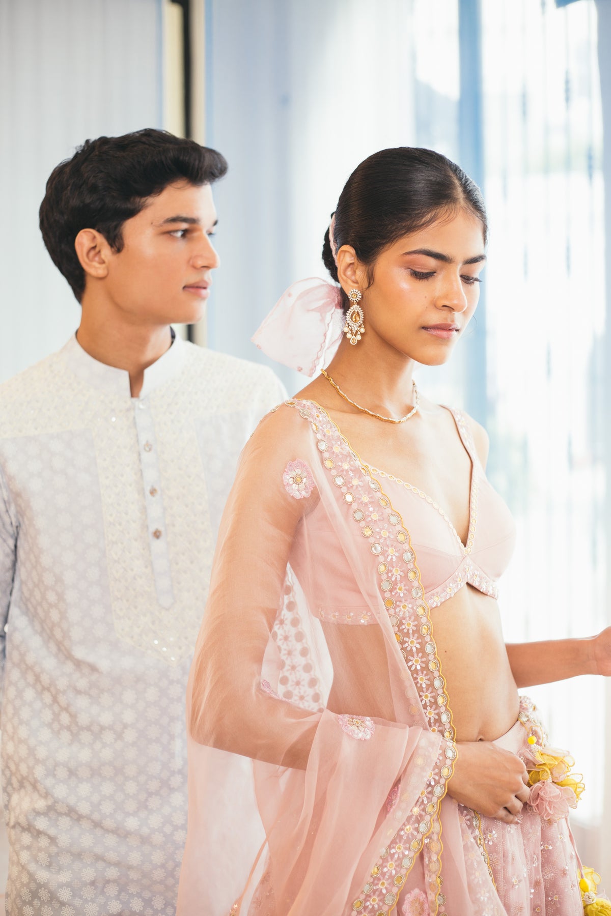 Light Lilac Lehenga