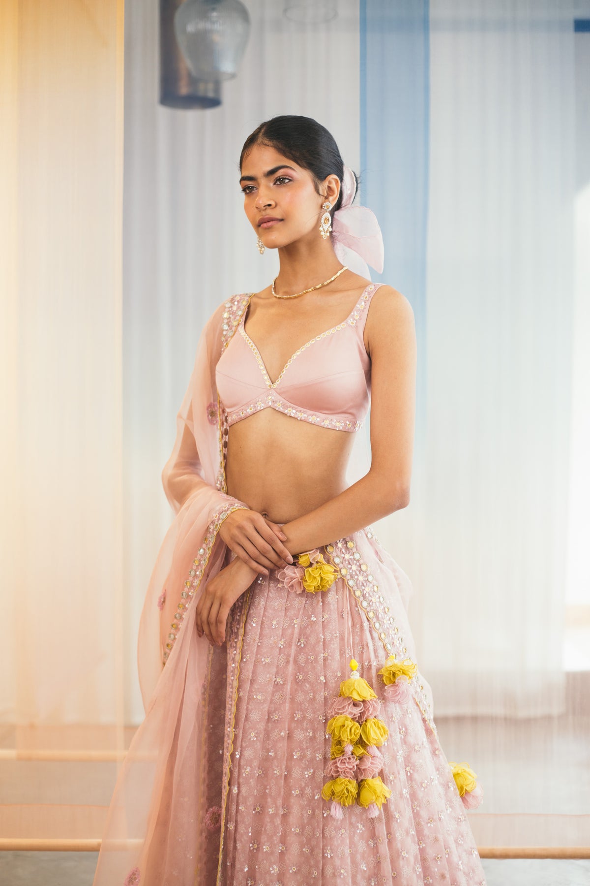 Light Lilac Lehenga