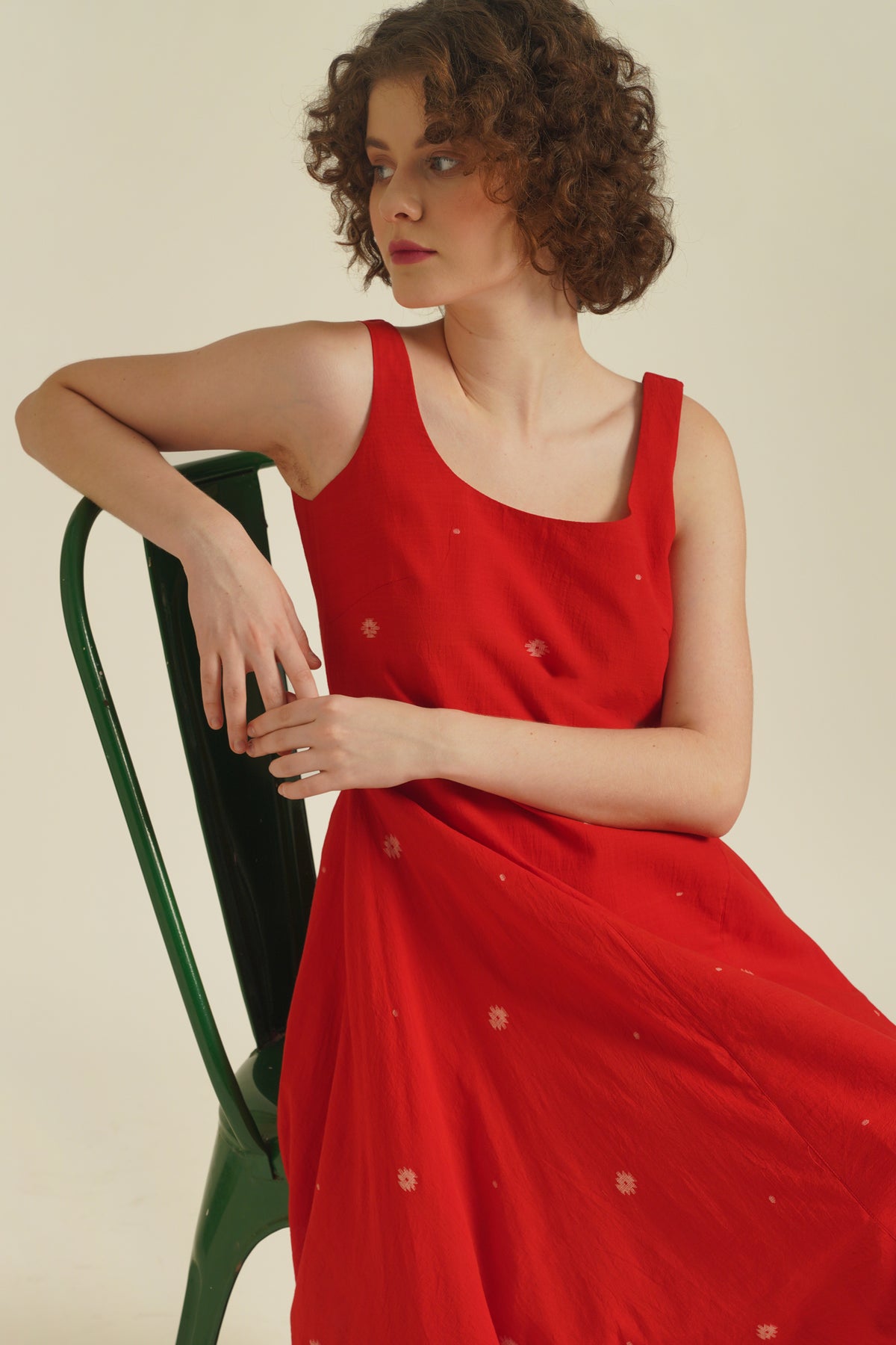 ROYALE IX Red Dress