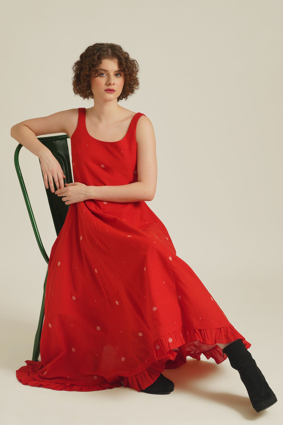 ROYALE IX Red Dress