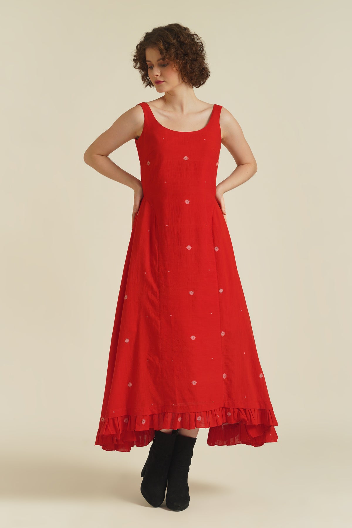 ROYALE IX Red Dress