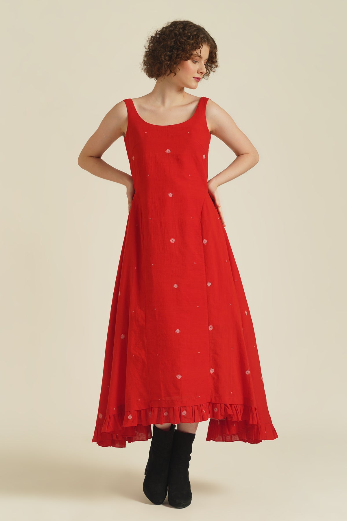 ROYALE IX Red Dress