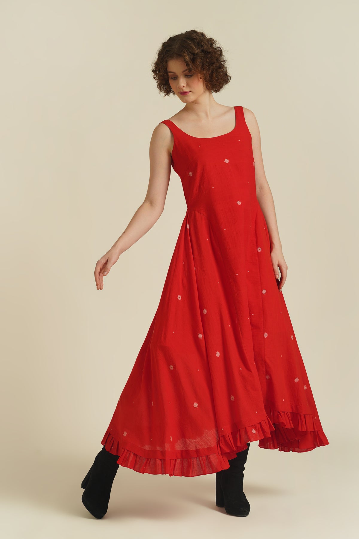 ROYALE IX Red Dress