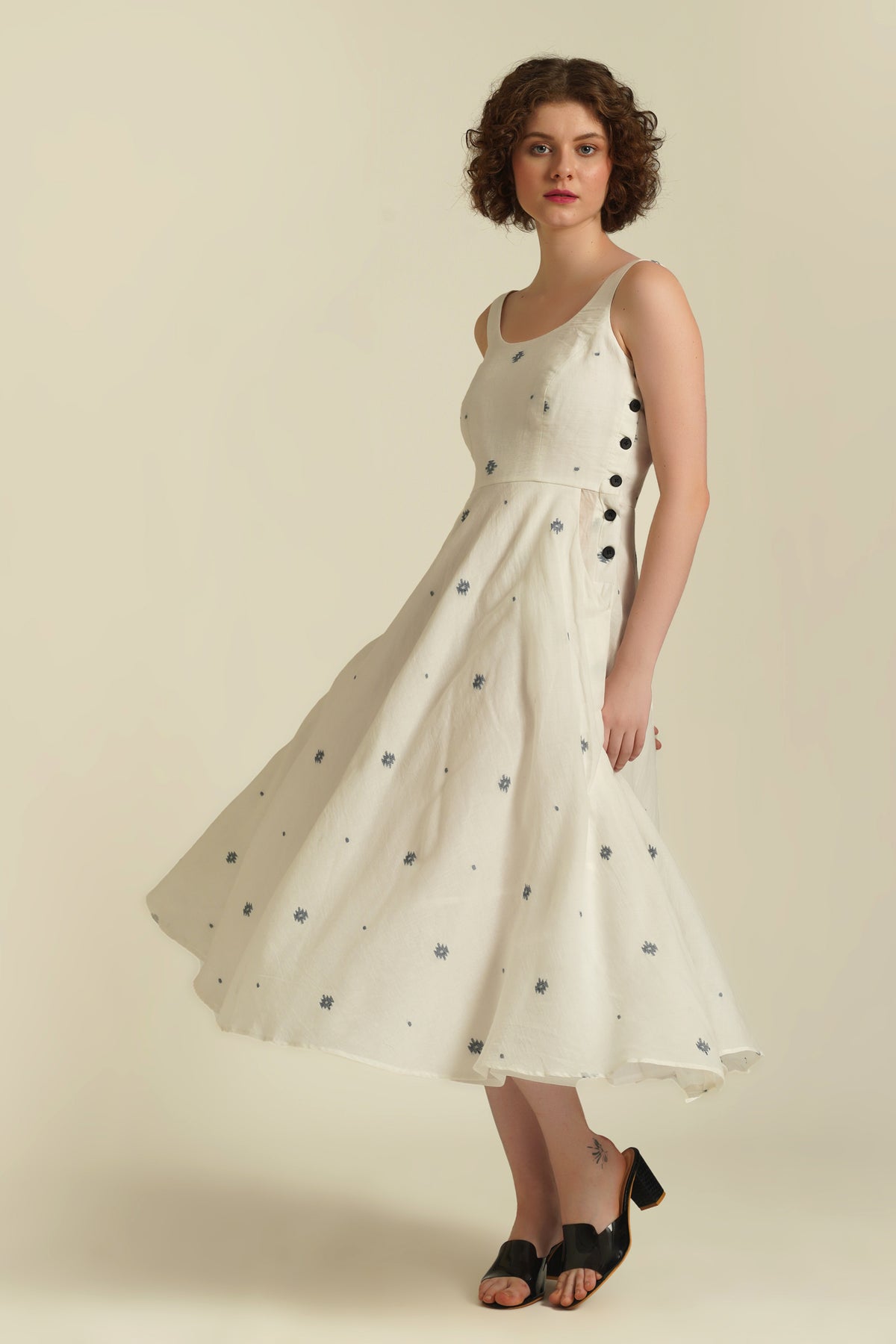 ROYALE XLII Ivory Dress