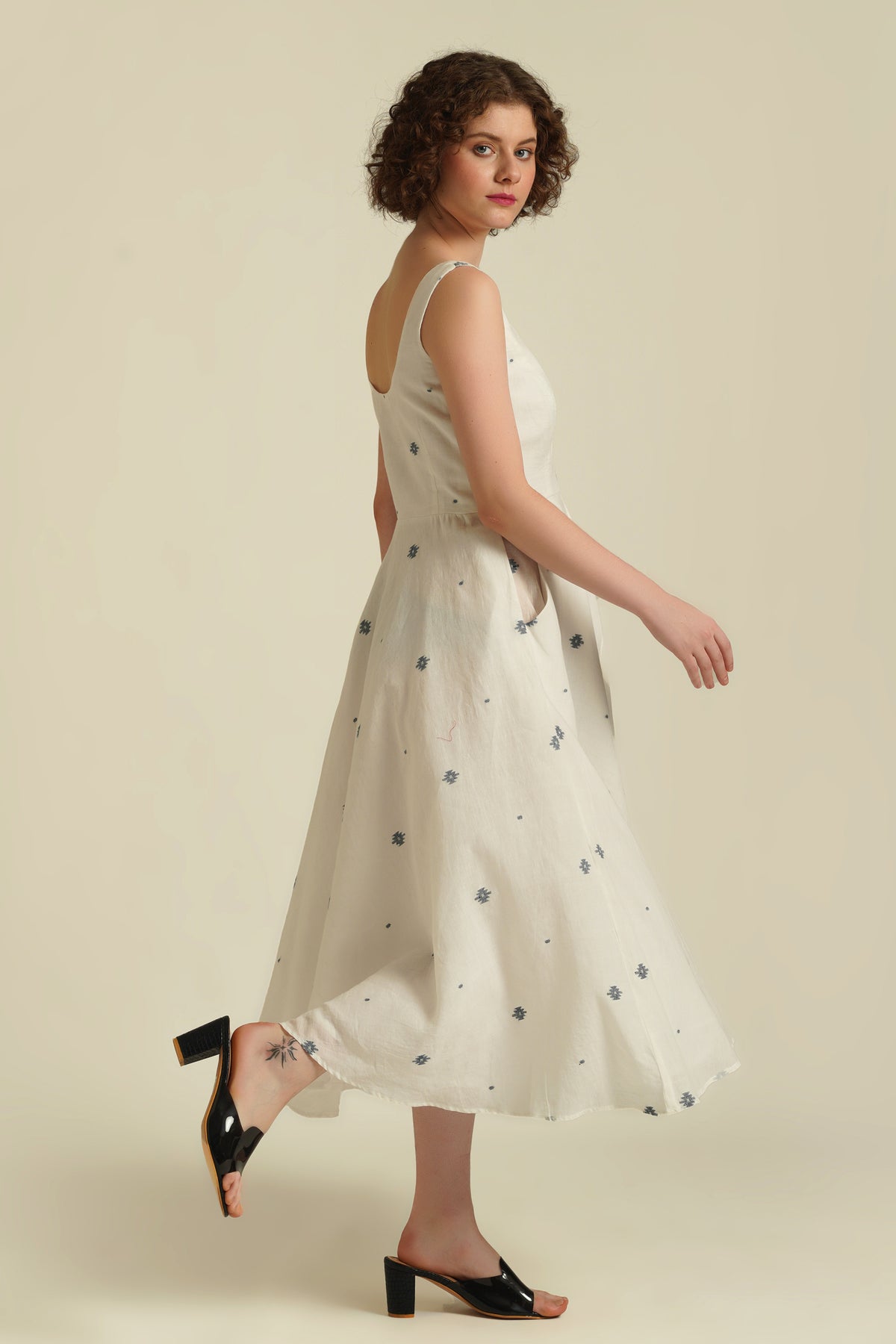 ROYALE XLII Ivory Dress