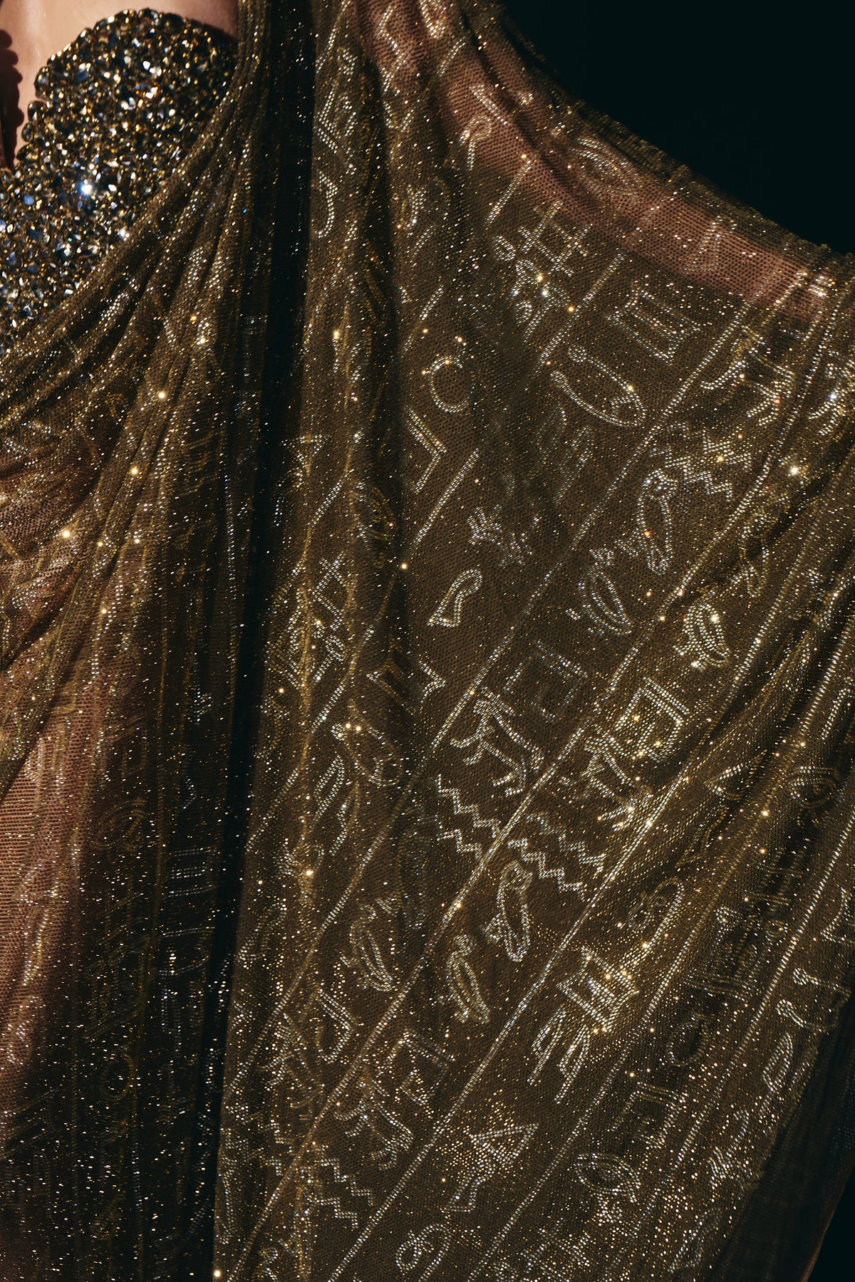 Gold Amunet Kaftan