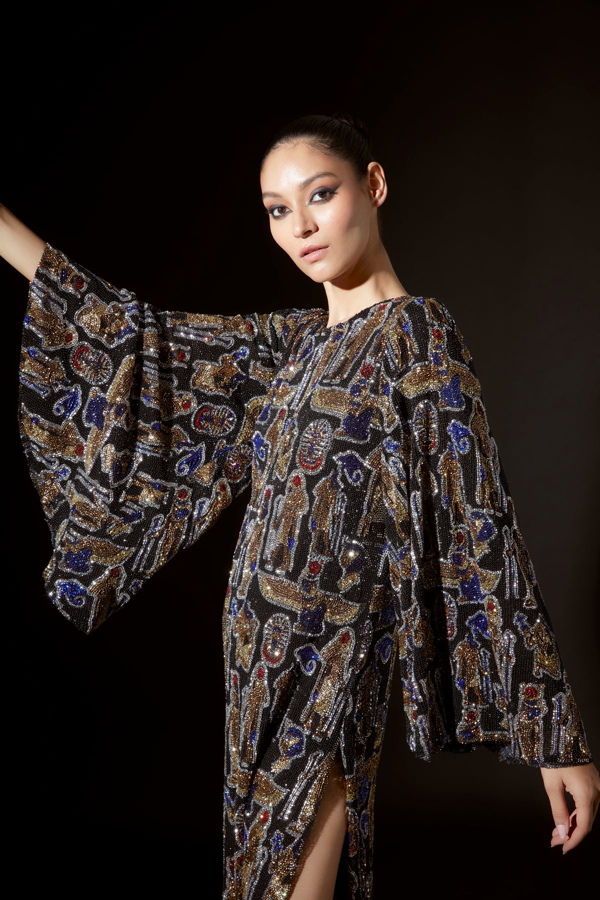 Black Nile Essence Kaftan